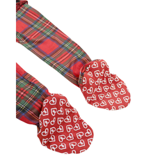 LEV BABY DECEMBER RUFFLED ZIPPERED FOOTIE