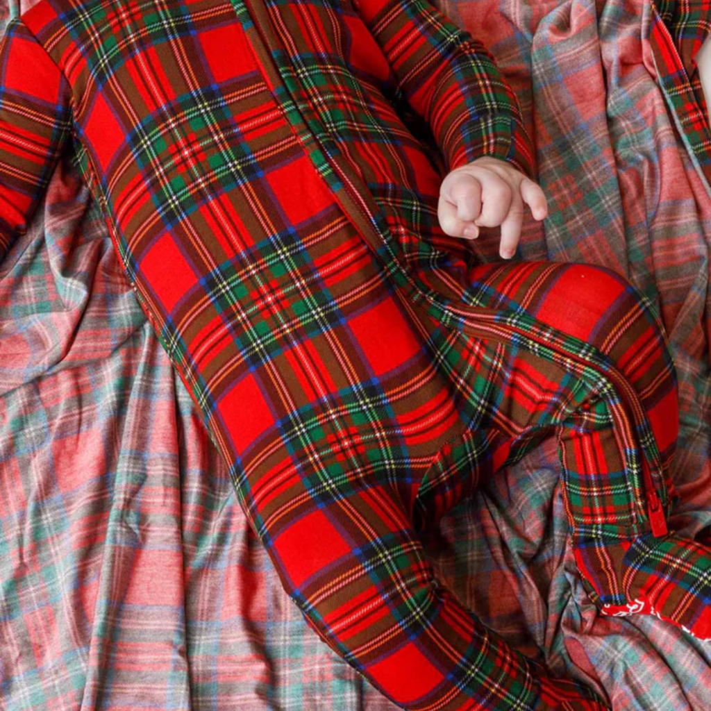 LEV BABY DECEMBER ZIPPERED FOOTIE