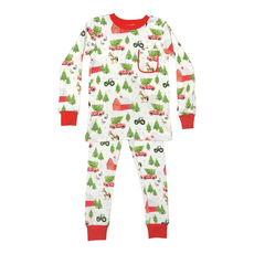 NOLA TAWK TREE FARM ORGANIC COTTON PJ SET
