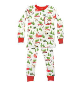 NOLA TAWK TREE FARM ORGANIC COTTON PJ SET