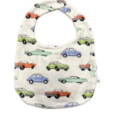 NOLA TAWK VINTAGAE ROAD TRIP ORGANIC COTTON BIB
