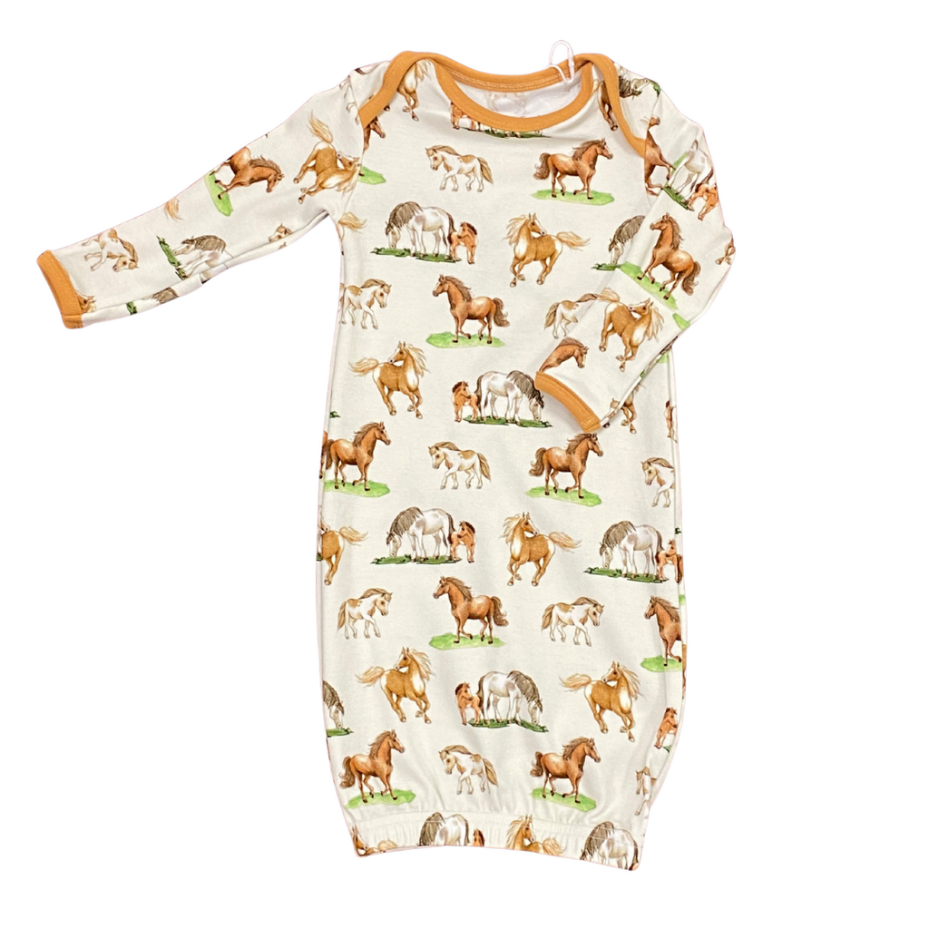 NOLA TAWK SADDLE UP ORGANIC COTTON GOWN
