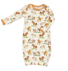 NOLA TAWK SADDLE UP ORGANIC COTTON GOWN
