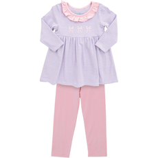 ITSY BITSY GIRL'S BOW PANT SET