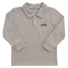 ITSY BITSY BOY'S POLO TOP TRACTOR