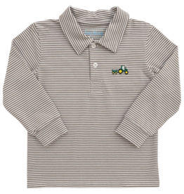 ITSY BITSY BOY'S POLO TOP TRACTOR
