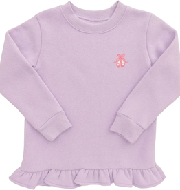 ITSY BITSY GIRL'S RUFFLE PULLOVER BALLET SHOES