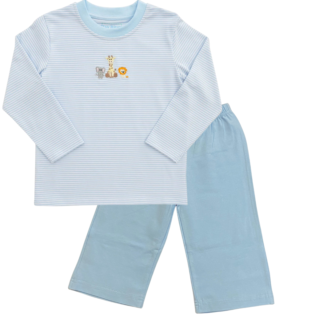 ITSY BITSY BOY'S SAFARI PANT SET