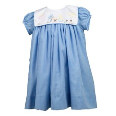 THE PROPER PEONY GIRL'S MANGER DRESS