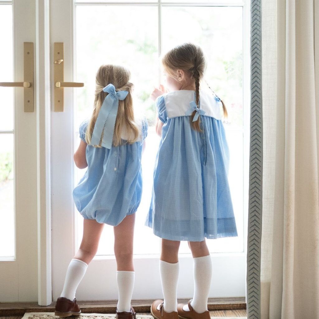 THE PROPER PEONY GIRL'S MANGER DRESS