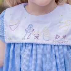 THE PROPER PEONY GIRL'S MANGER DRESS