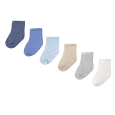 Socks 6pc Set-Blue
