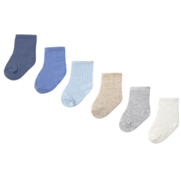 Socks 6pc Set-Blue