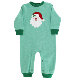 BAILEY BOYS Boy's Knit Romper-Santa