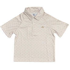 SOUTHBOUND BOY'S POLO SS-DEER PAW PRINT