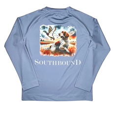 SOUTHBOUND BOY'S PERFORMANCE TEE-DOG/DUCK