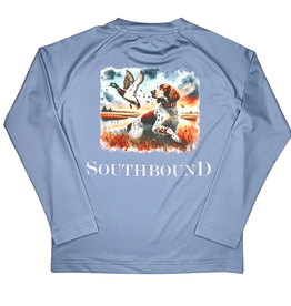SOUTHBOUND BOY'S PERFORMANCE TEE-DOG/DUCK