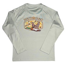 SOUTHBOUND BOY'S PERFORMANCE TEE-CAMO DUCK