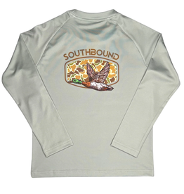 SOUTHBOUND BOY'S PERFORMANCE TEE-CAMO DUCK