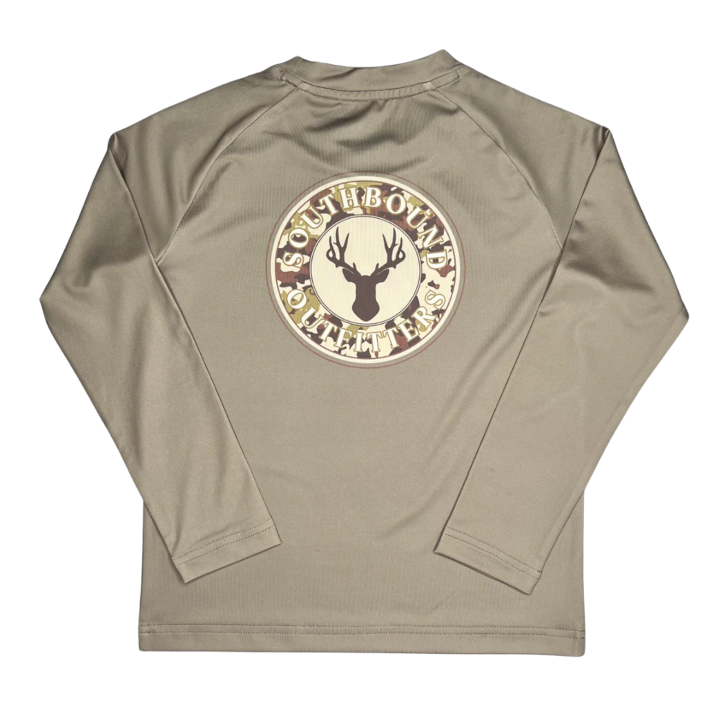 SOUTHBOUND BOY'S PERFORMANCE TEE-OUTFITTERS DEER