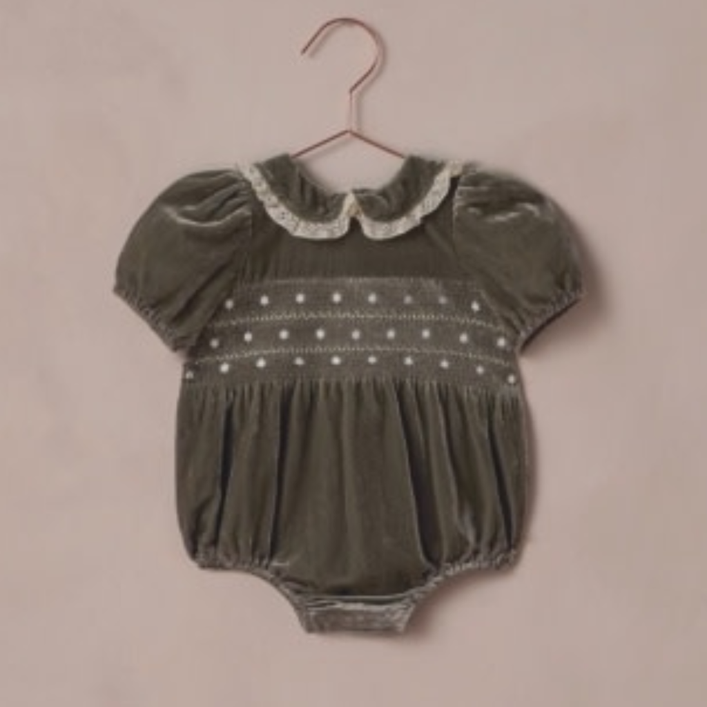 Rylee + Cru Inc. ELIZABETH ROMPER | PINE
