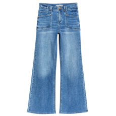 TRACTR UTILITY POCKET WIDE LEG INDIGO