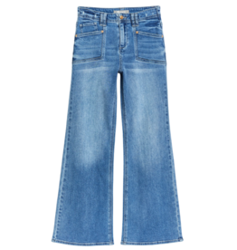 TRACTR UTILITY POCKET WIDE LEG INDIGO