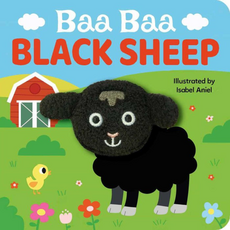 BAA BAA BLACK SHEEP: FINGER PUPPET BOARD BOOK