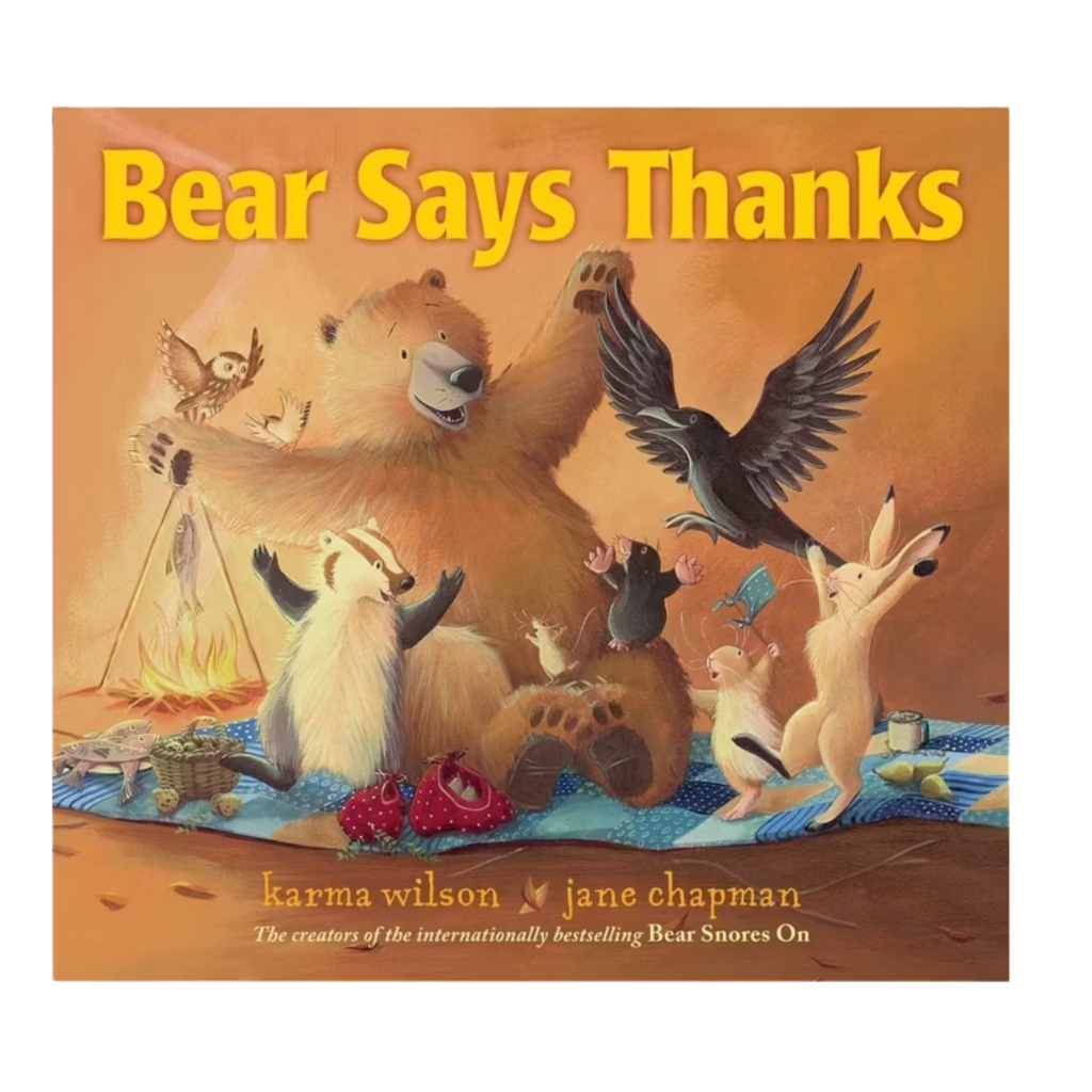 BEAR SAYS THANKS