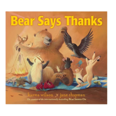 BEAR SAYS THANKS
