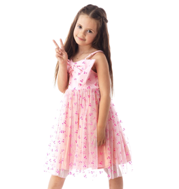 ROCKWILDE PINK TUTU DRESS W/CHERRY DETAIL