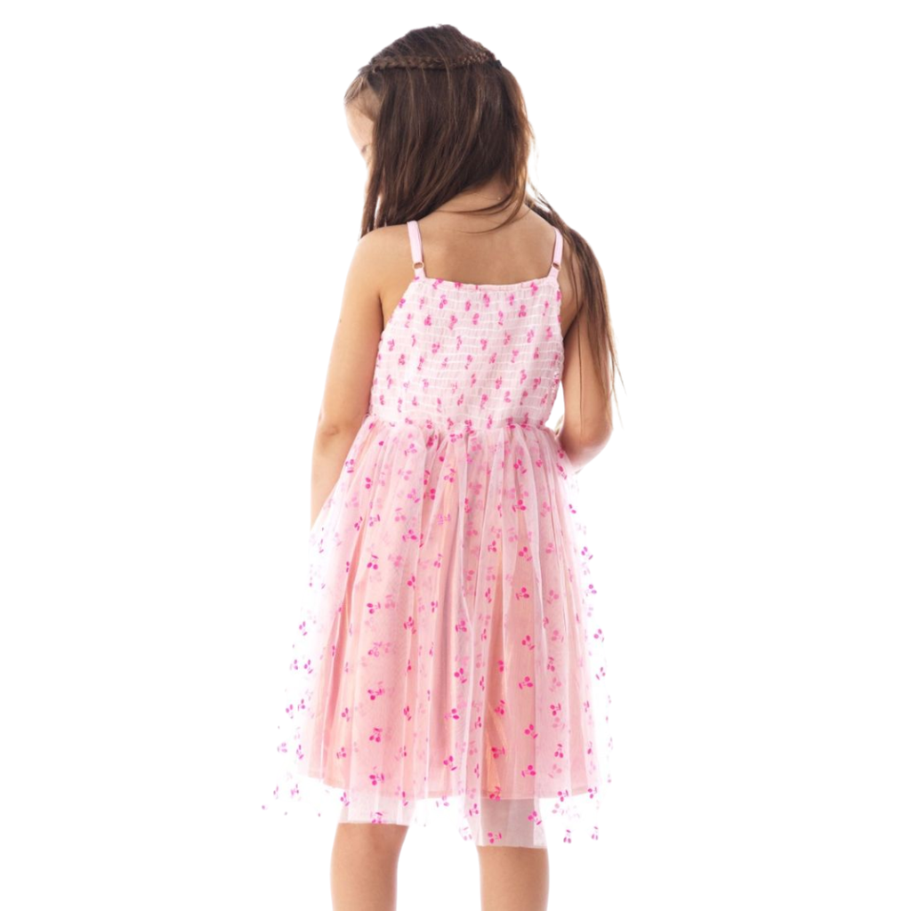 ROCKWILDE PINK TUTU DRESS W/CHERRY DETAIL