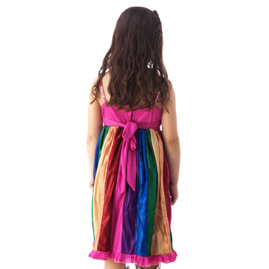 ROCKWILDE METALLIC RAINBOW DRESS