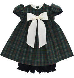 BAILEY BOYS GIRL'S WATSON PLAID FLOAT BLOOMER SET