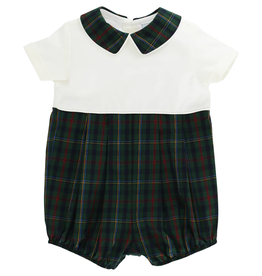 BAILEY BOYS BOY'S WATSON PLAID, DRESSY BUBBLE SHORT