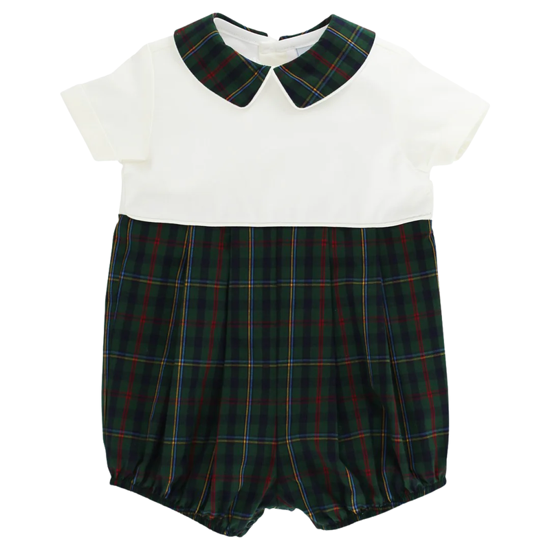 BAILEY BOYS BOY'S WATSON PLAID, DRESSY BUBBLE SHORT