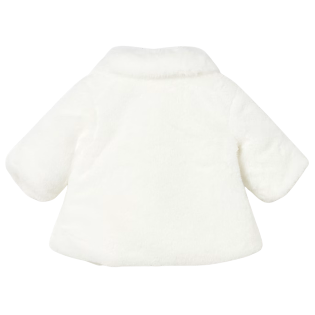 Girl's Fur Coat-Natural