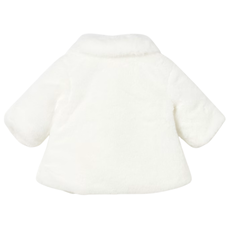 Girl's Fur Coat-Natural