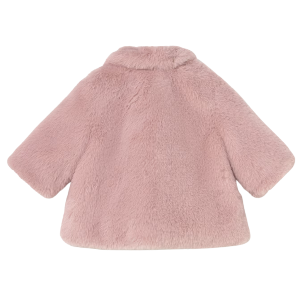 Girl's Fur Coat-Petal