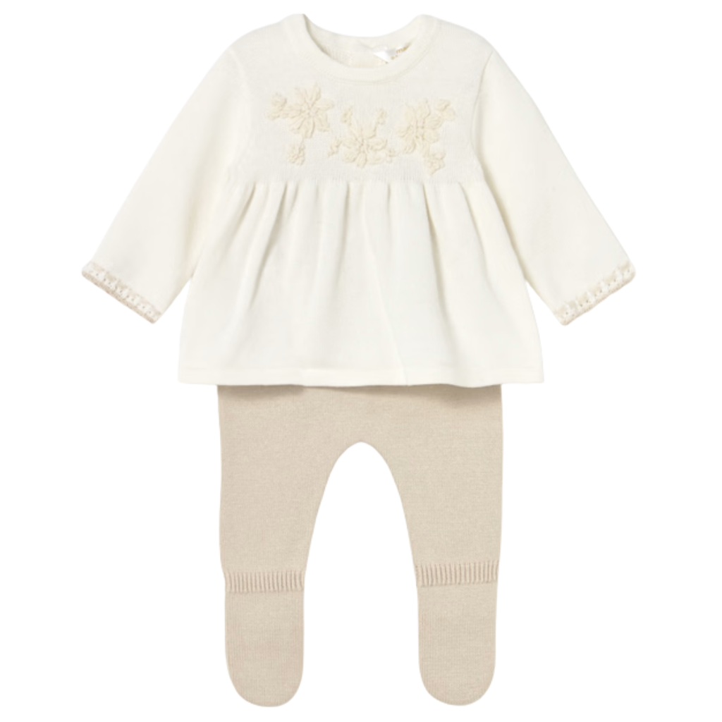 Girl's Knit Leg Warmer-Soy
