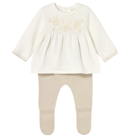 Girl's Knit Leg Warmer-Soy