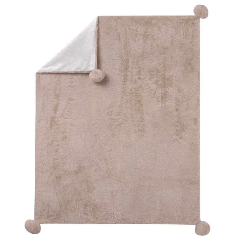 Fur Blanket-Beige
