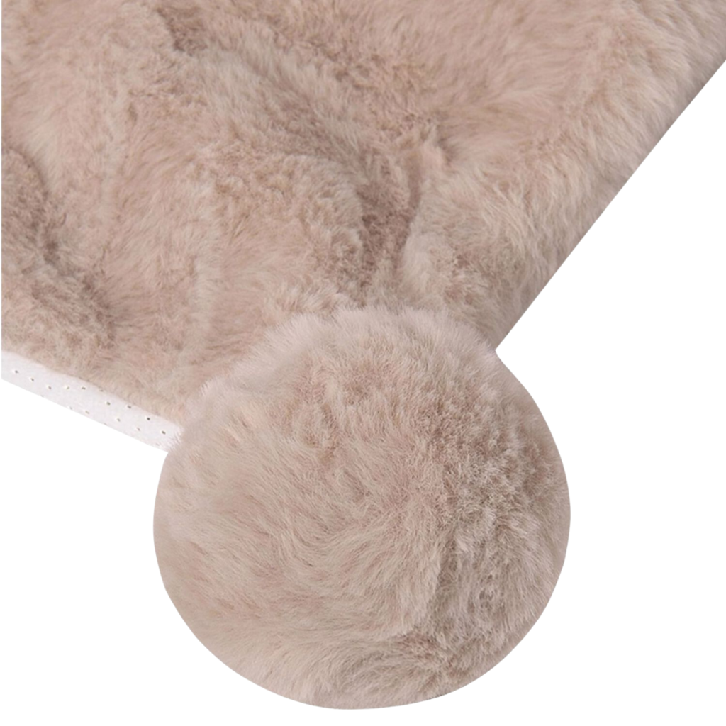 Fur Blanket-Beige