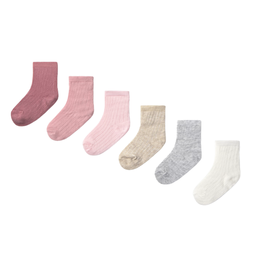 Socks 6pc Set-Roses