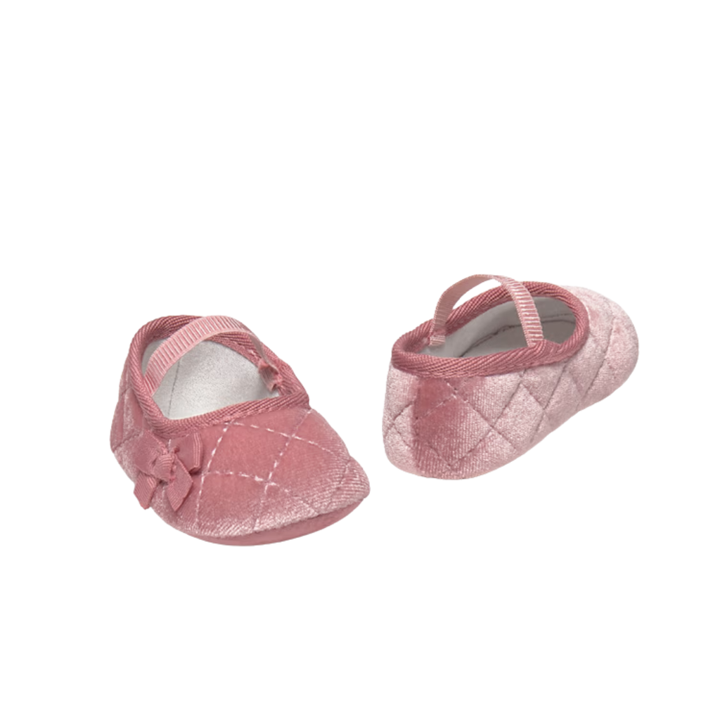 Velvet Shoes-Blush
