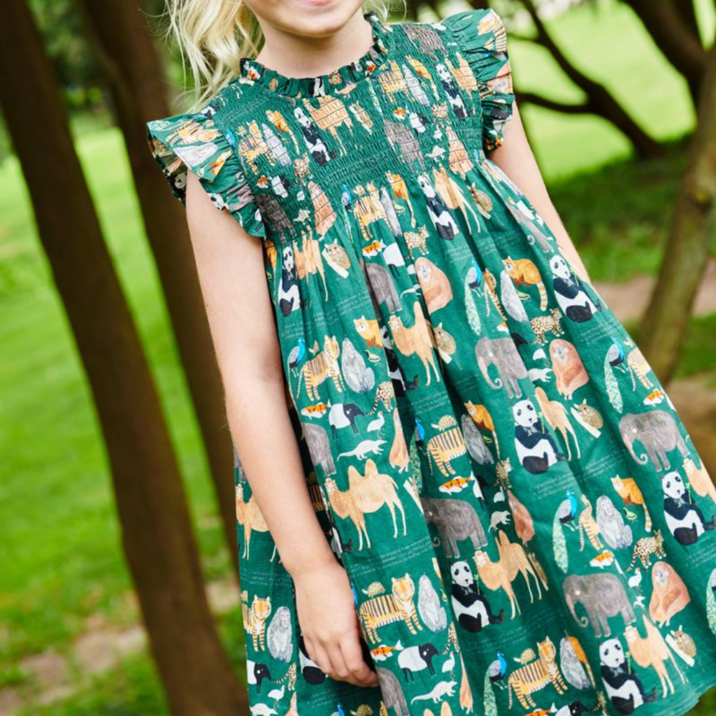 PINK CHICKEN girls stevie dress - animals of asia