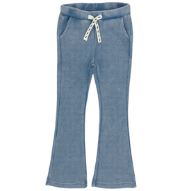 TINY WHALES INC "MOON CHILD" BELL LEGGING-MINERAL DENIM
