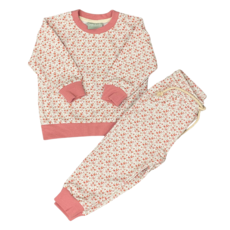 GIRL'S LS TOP W/JOGGERS FLORAL