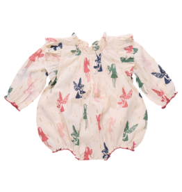 PINK CHICKEN baby girls harper bubble - woodland fairies