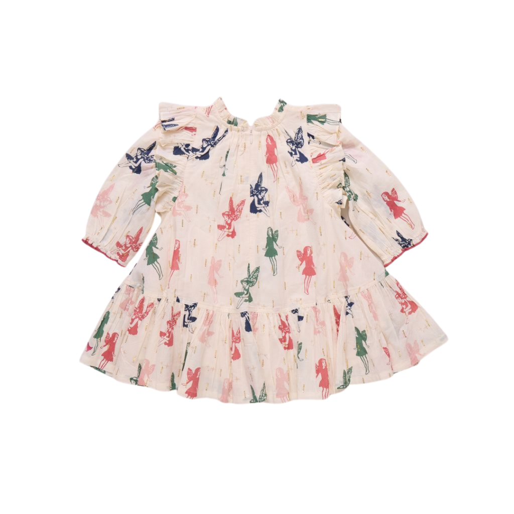 PINK CHICKEN girls harper dress - woodland fairies